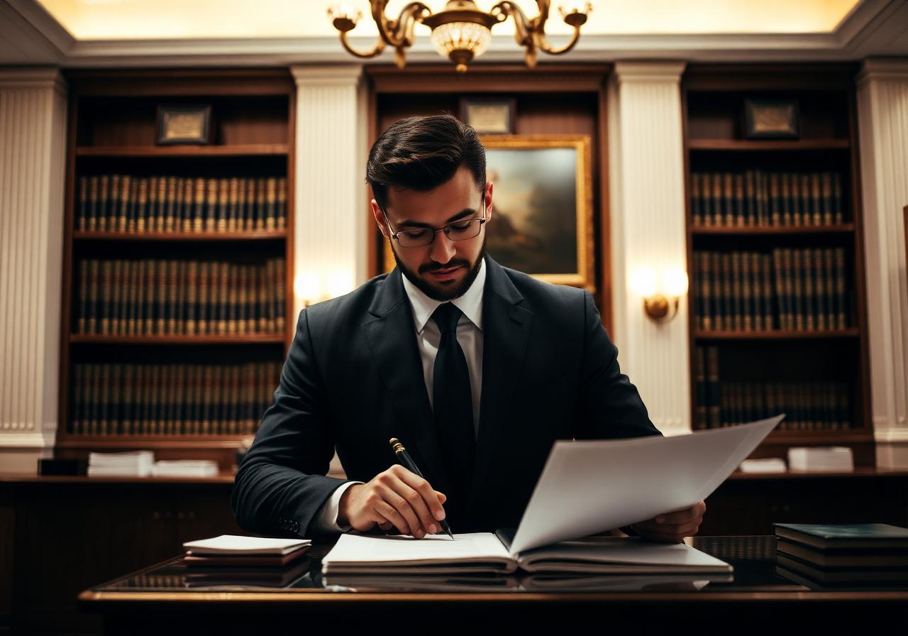 Advogado em escritório